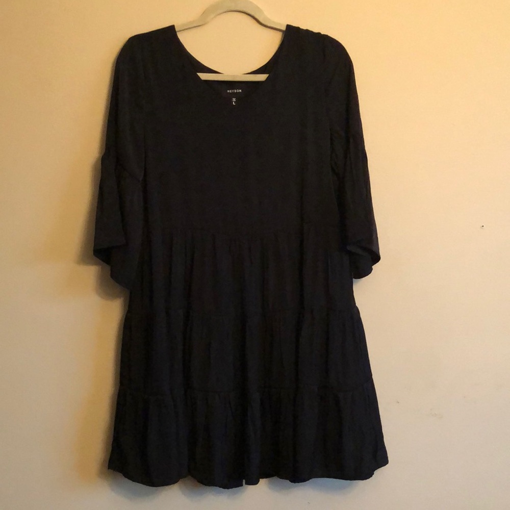 Heyson NWT Black Babydoll Dress